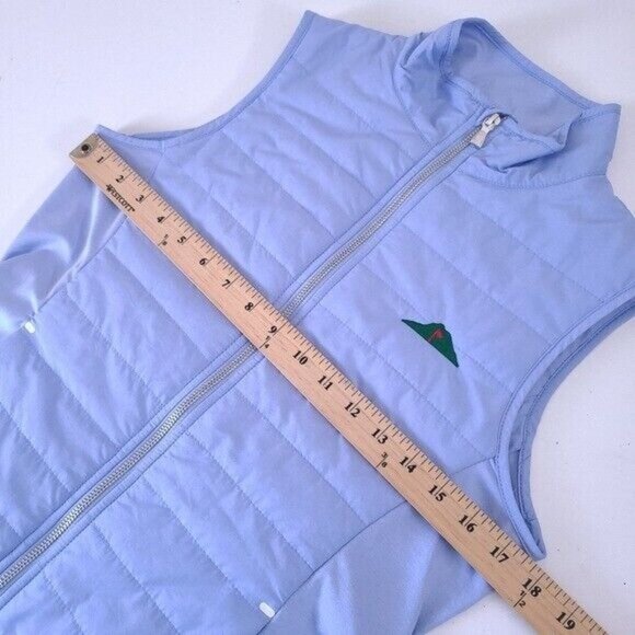 Peter Millar Lizzie Blue Golf Vest Size S Wade Hampton - Picture 5 of 10